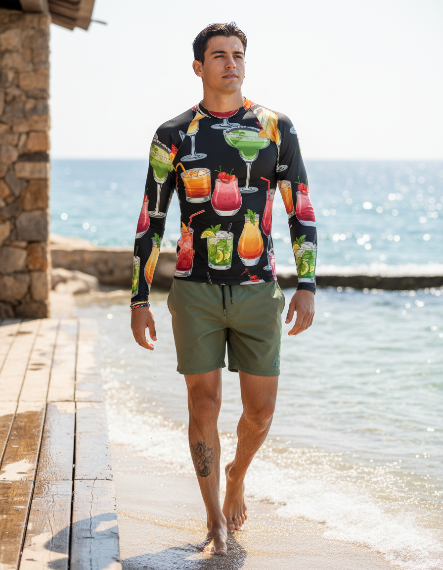 Men's Cocktail rashguard