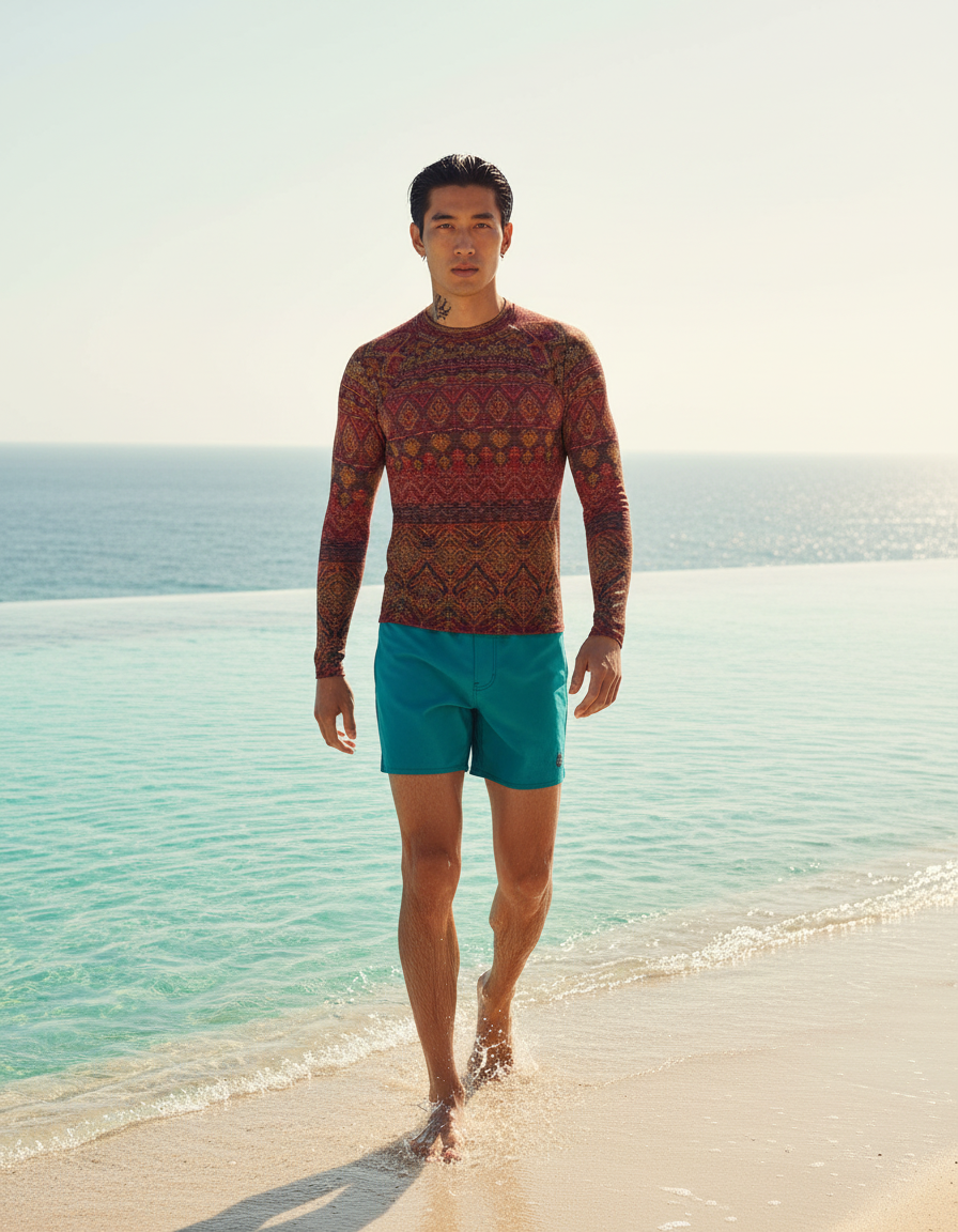 Men's Thai Silk rashguard