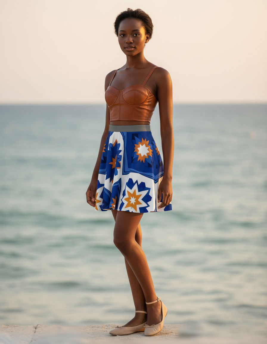 Skater Skirt in Vortex