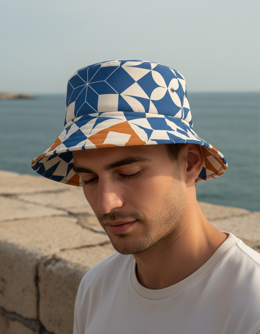 Bucket Hat in Mosaic