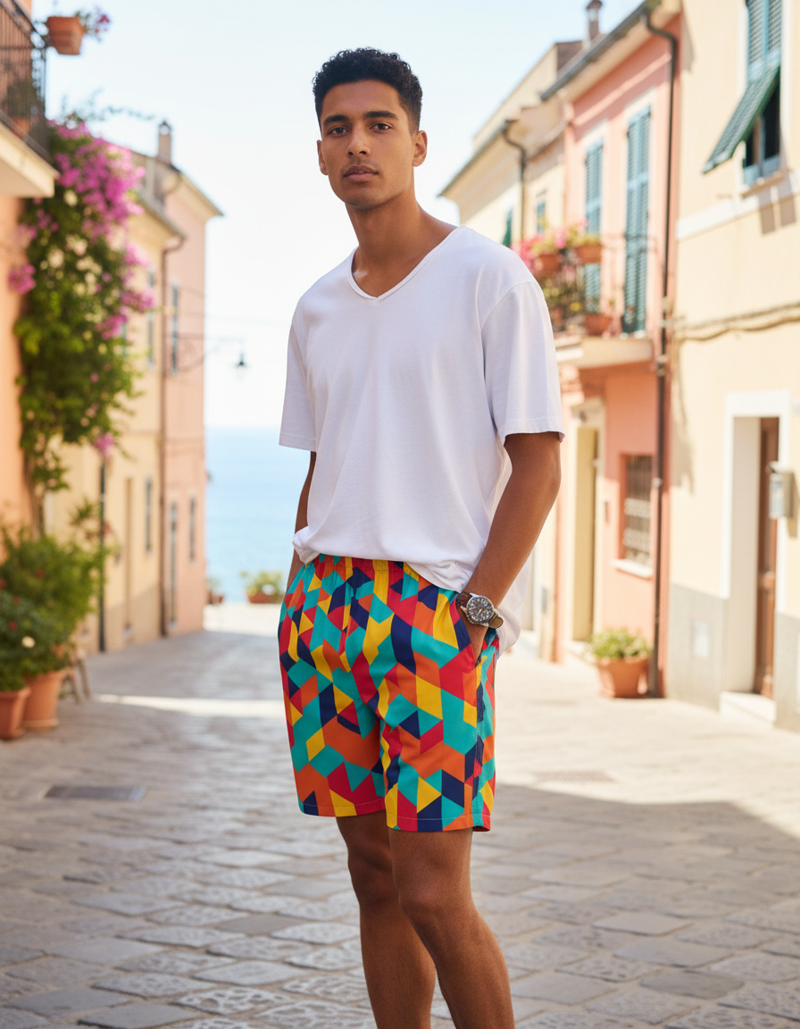 Men's Swim Trunks in Nami