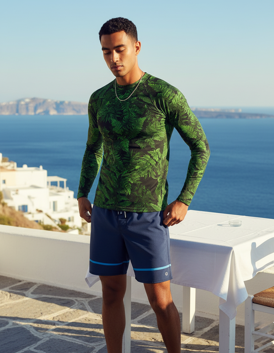 Men's Fern rashguard