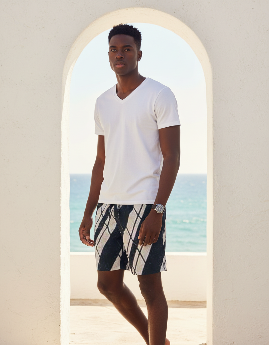 String — Duet Swim Trunks