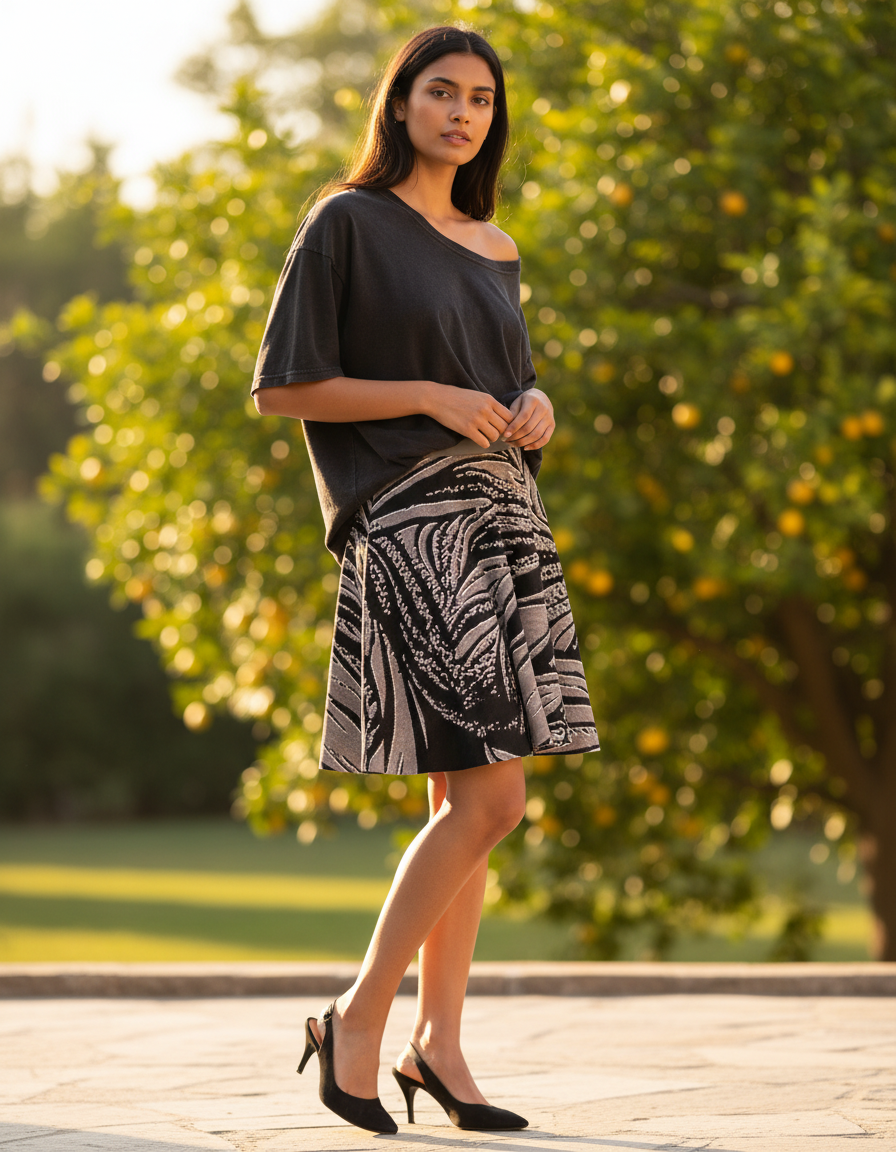 Skater Skirt in Fusion