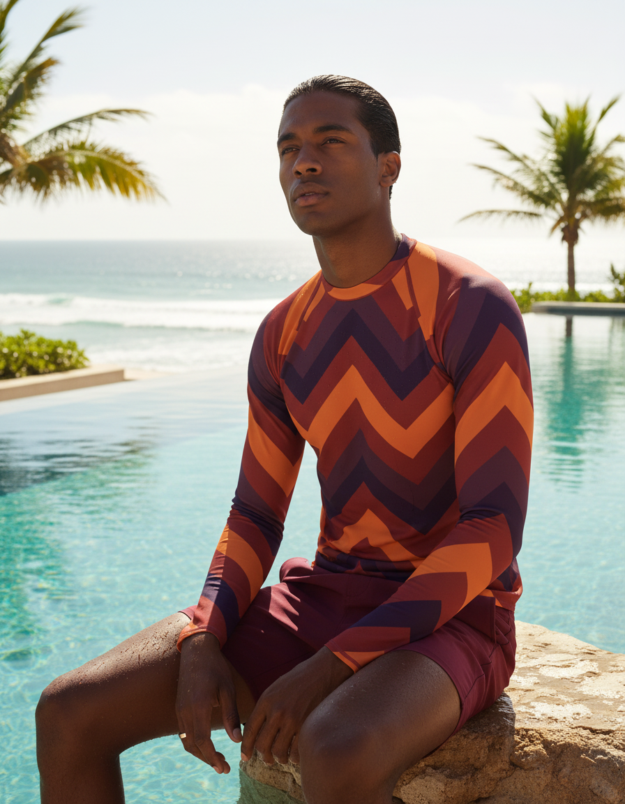 String — Men's Chevron