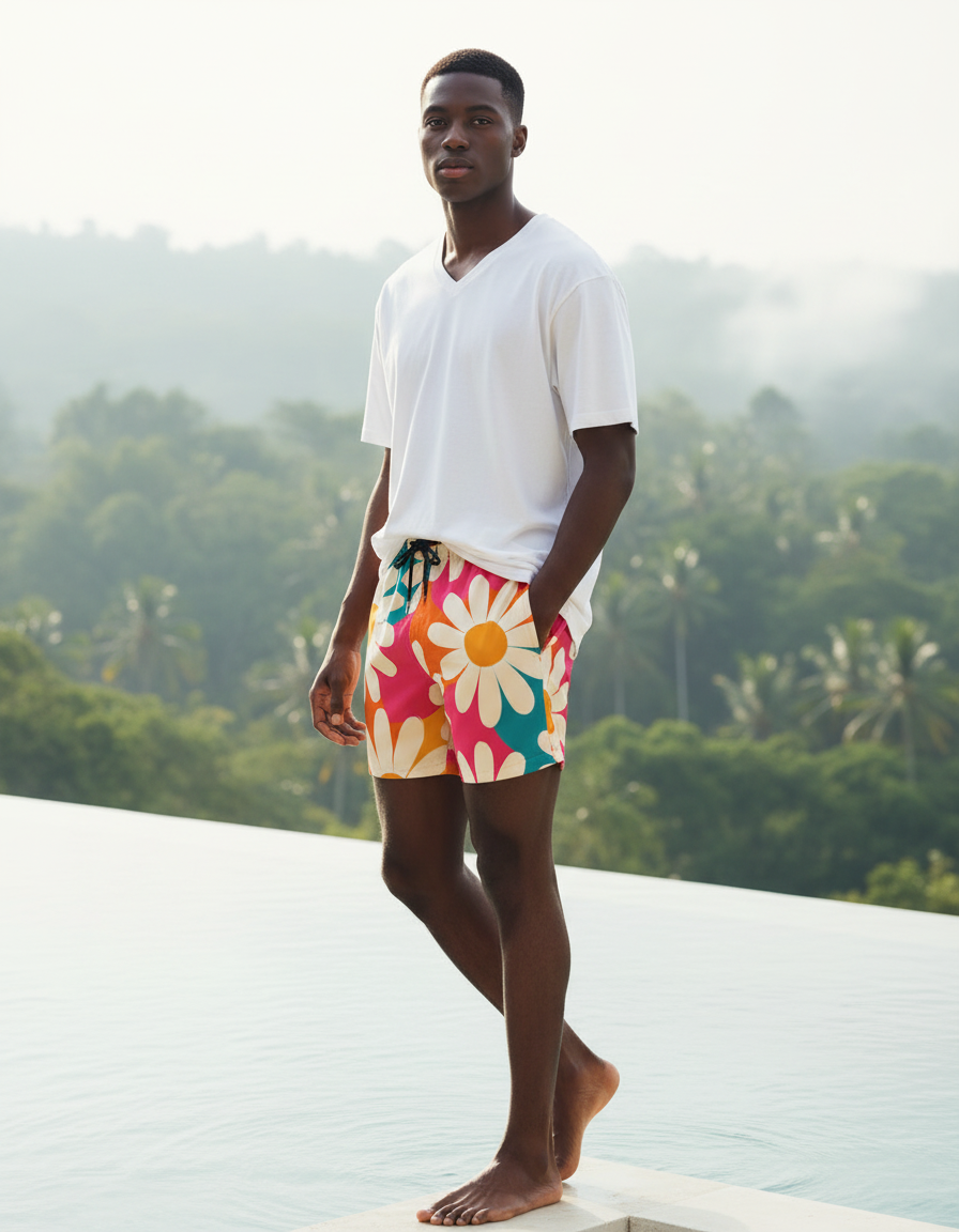 Petal Men's Swim Trunks swim trunks