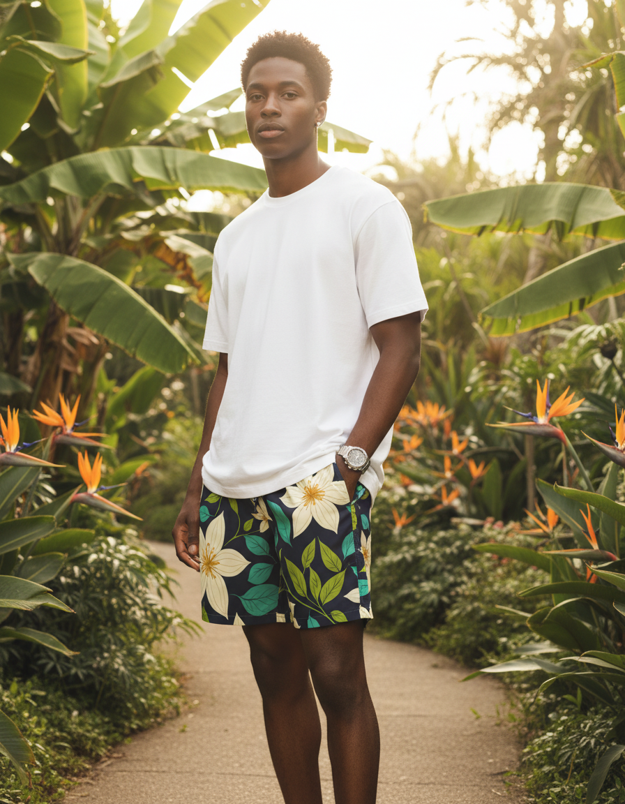 Men's Swim Trunks in Elysium