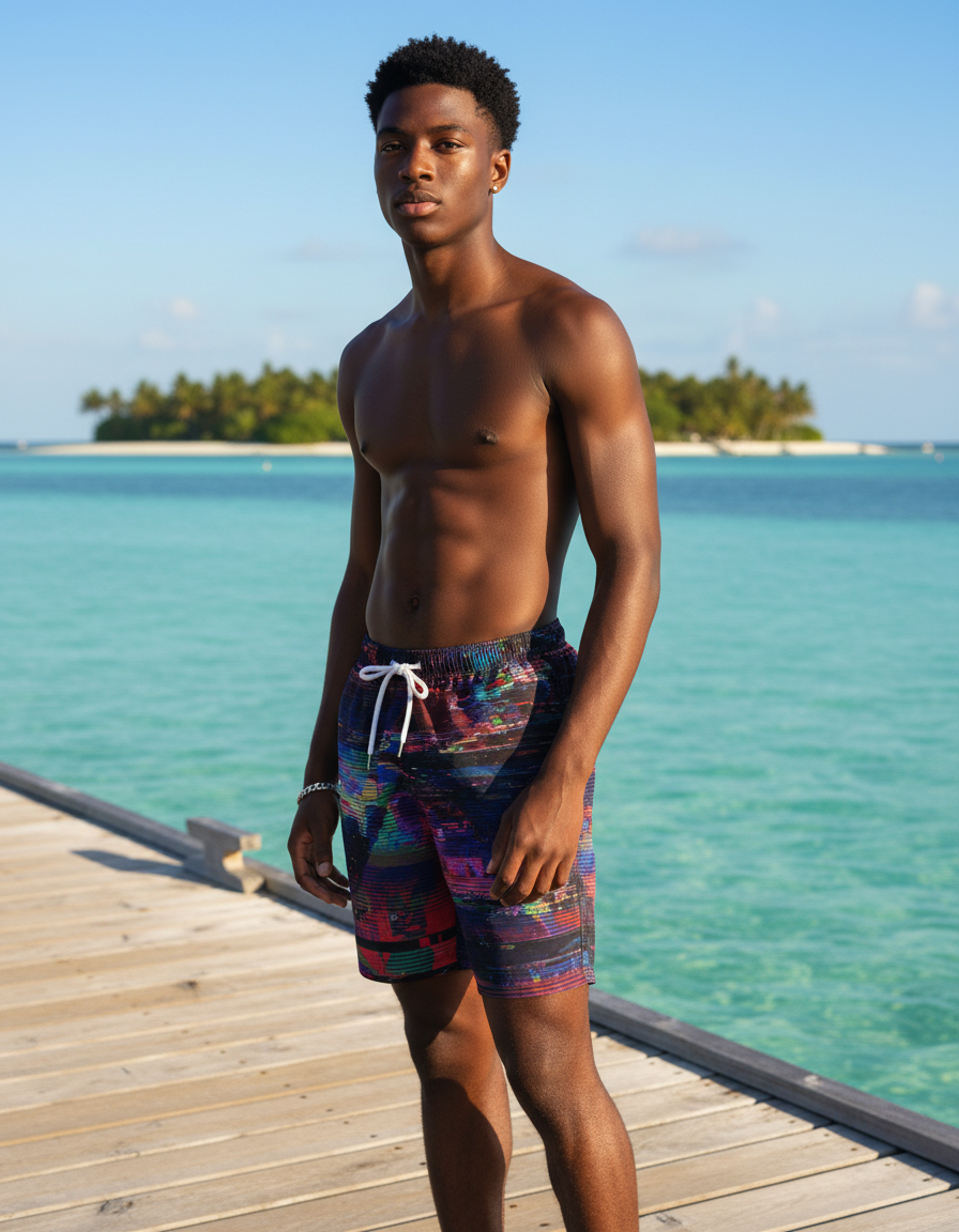 Men's Swim Trunks in Haze