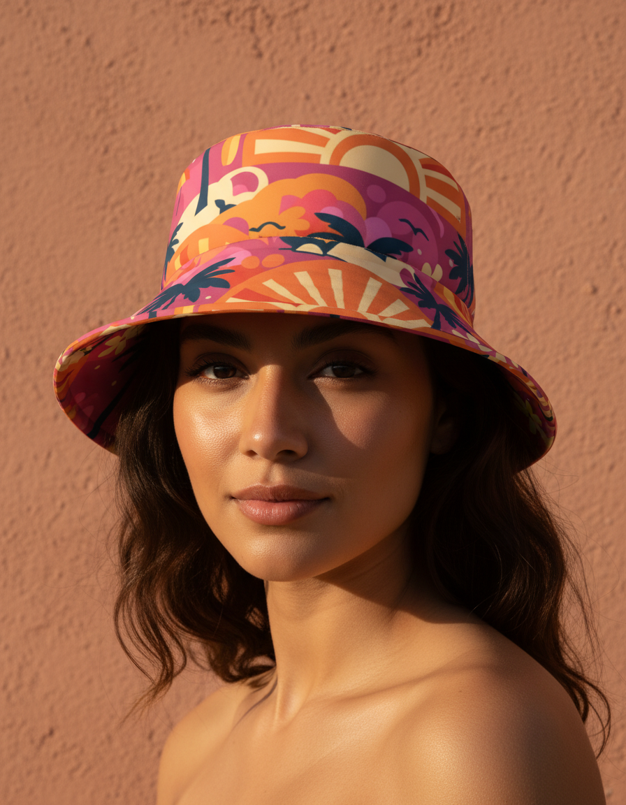 Bucket Hat in Dusk