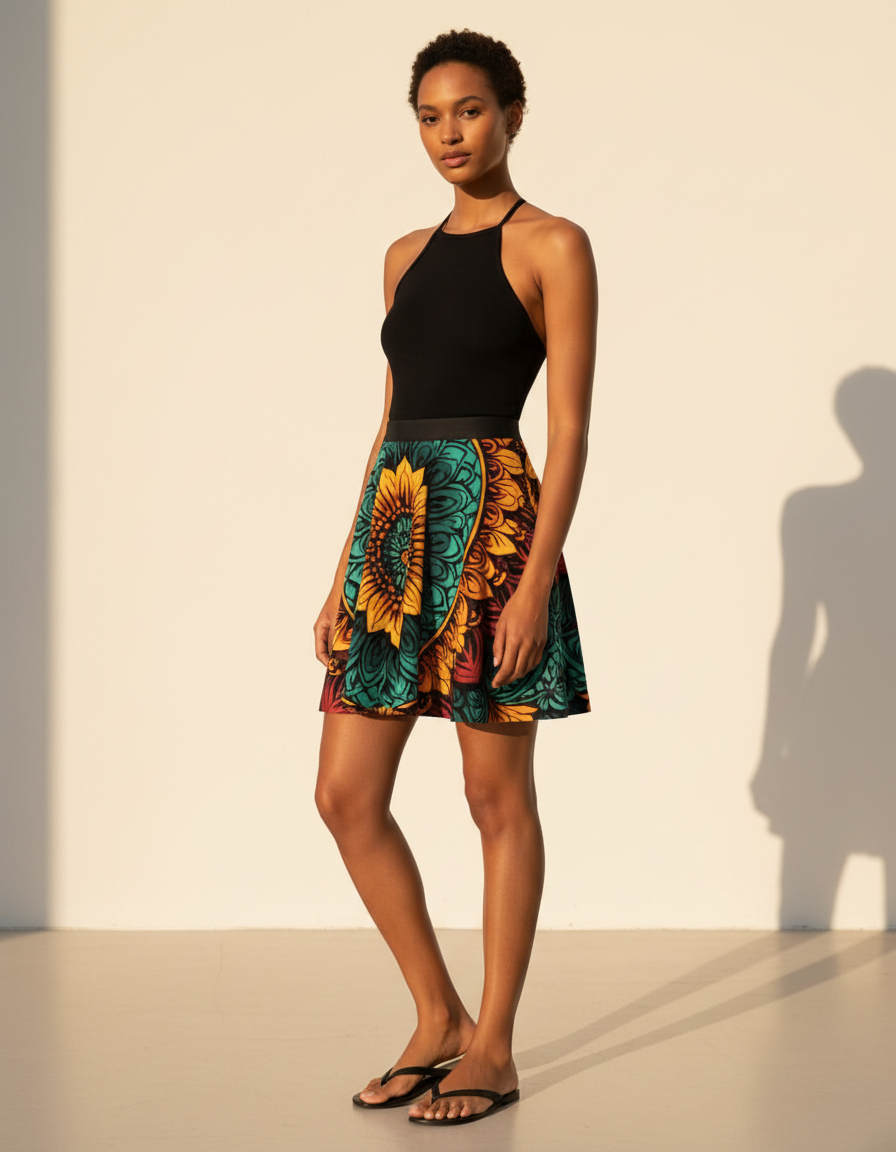 Skater Skirt in Karma