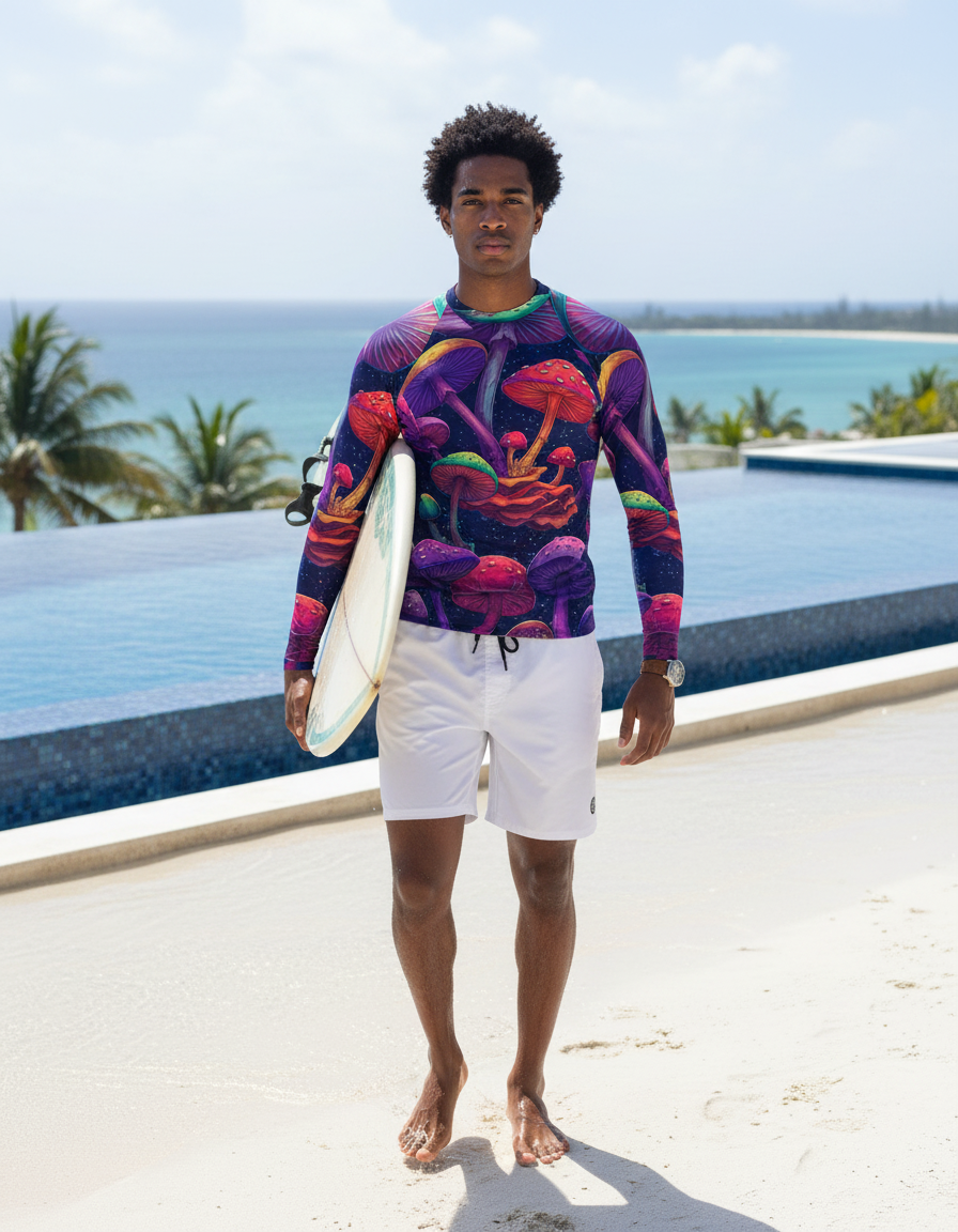 Men's Mushroom rashguard