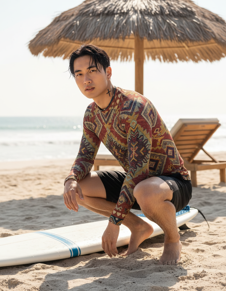 Men's Kilim rashguard