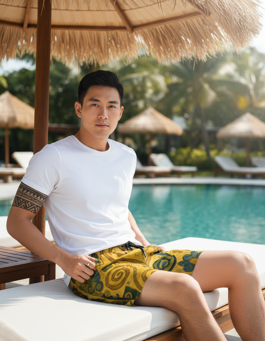 Elysium Men's Swim Trunks swim trunks