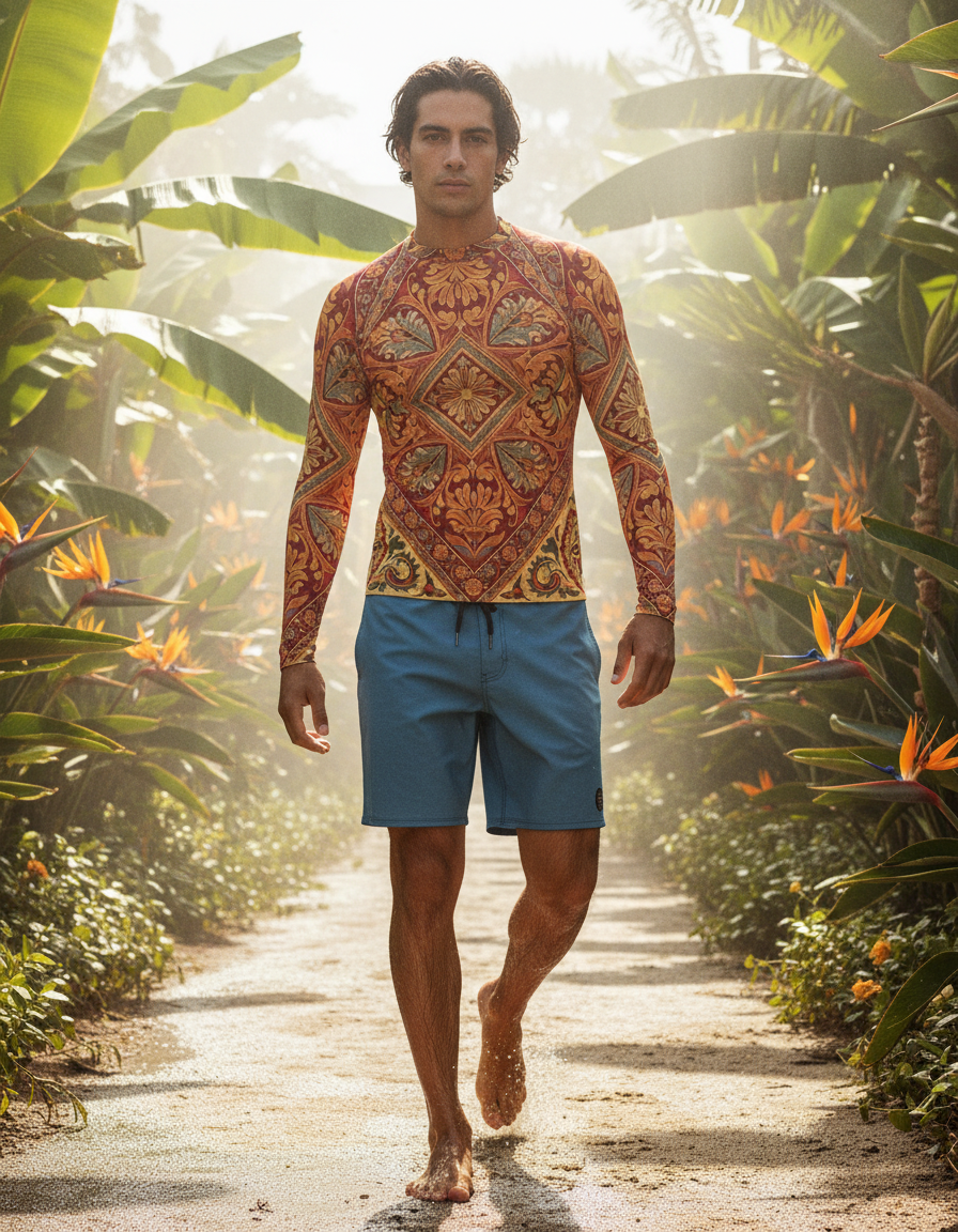 Men's Suzani rashguard