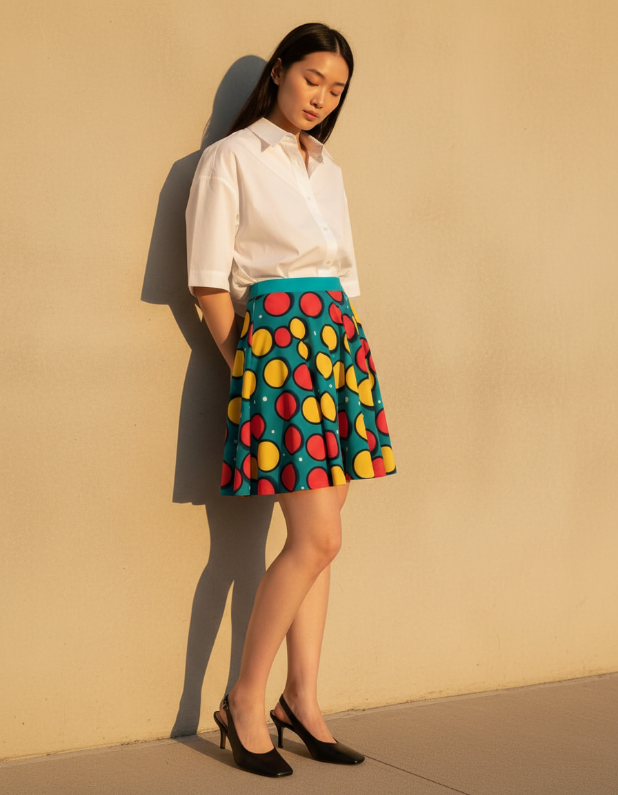 Skater Skirt in Mosaic