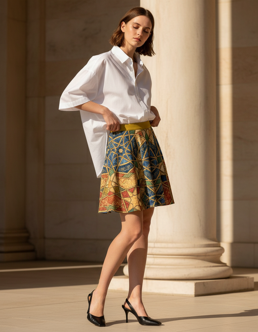 Skater Skirt in Albaicín