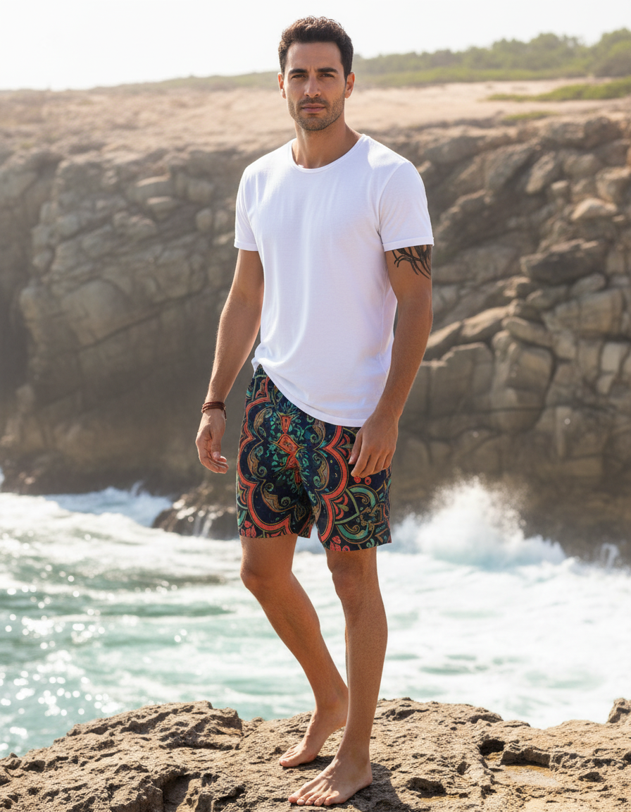 Men's Swim Trunks in Elysium