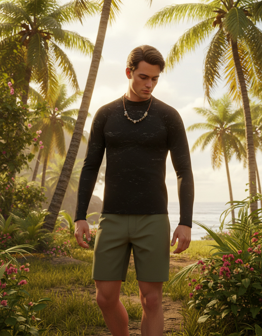 Men's Obsidian rashguard