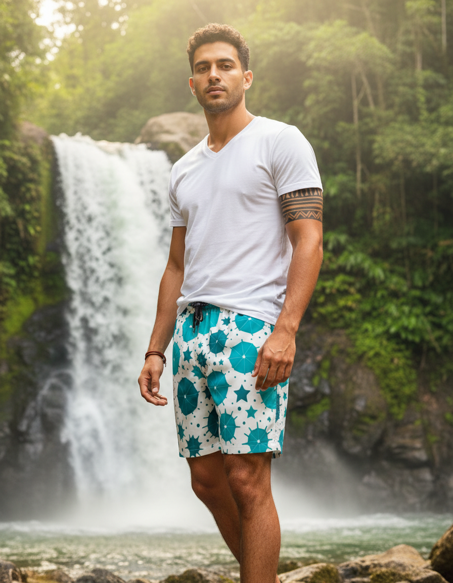 Nebula Men's Swim Trunks swim trunks