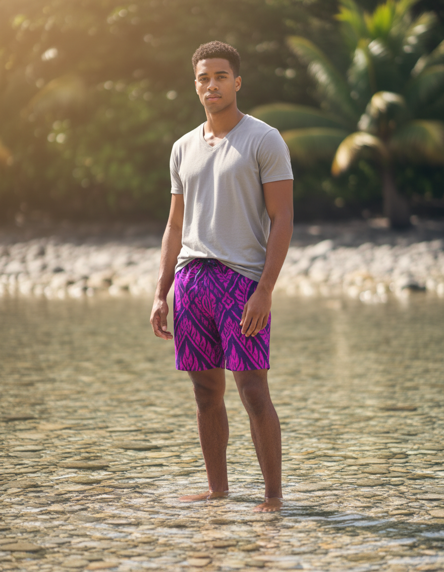 Silken Flow Men's Swim Trunks