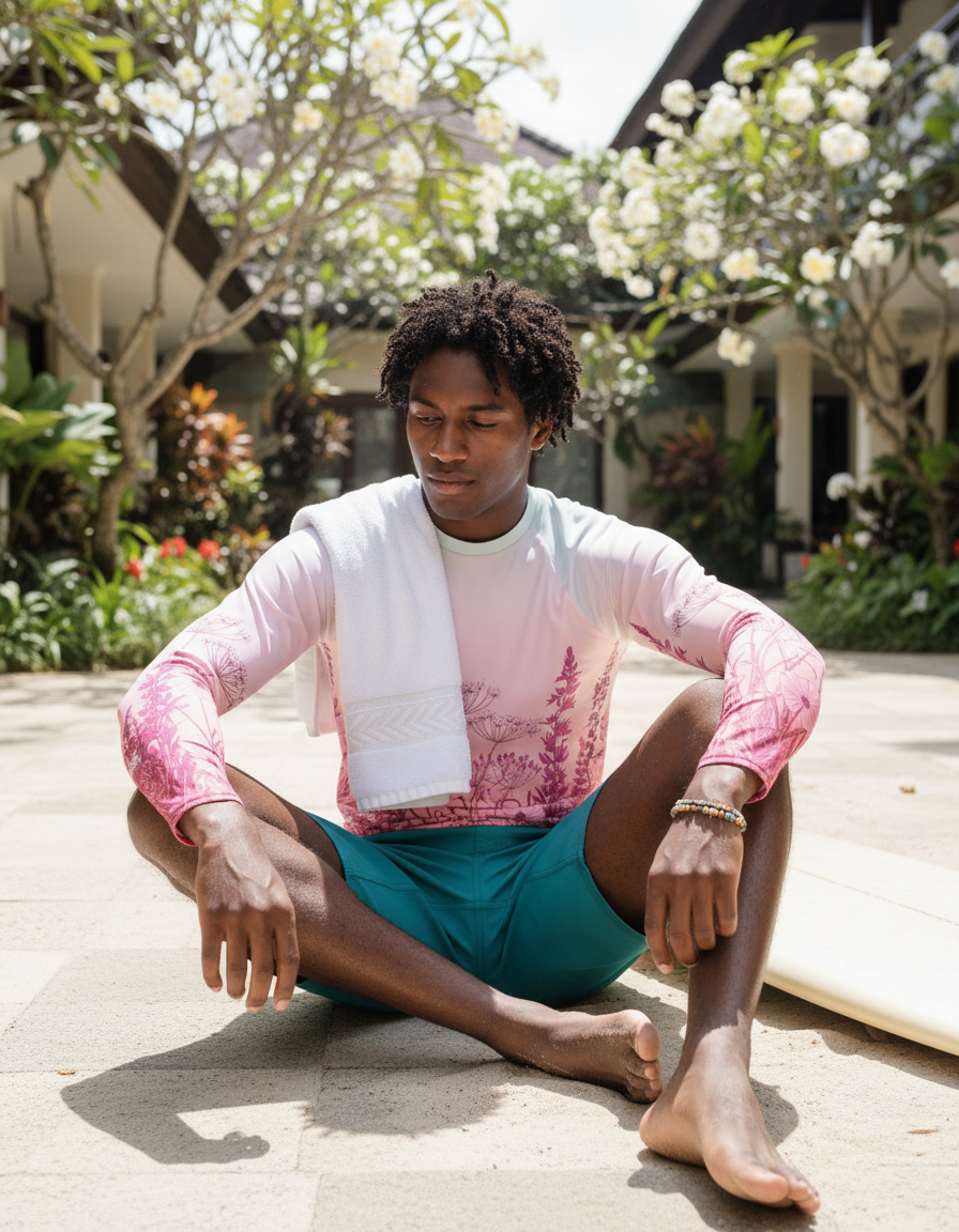 Men's Wildflower rashguard