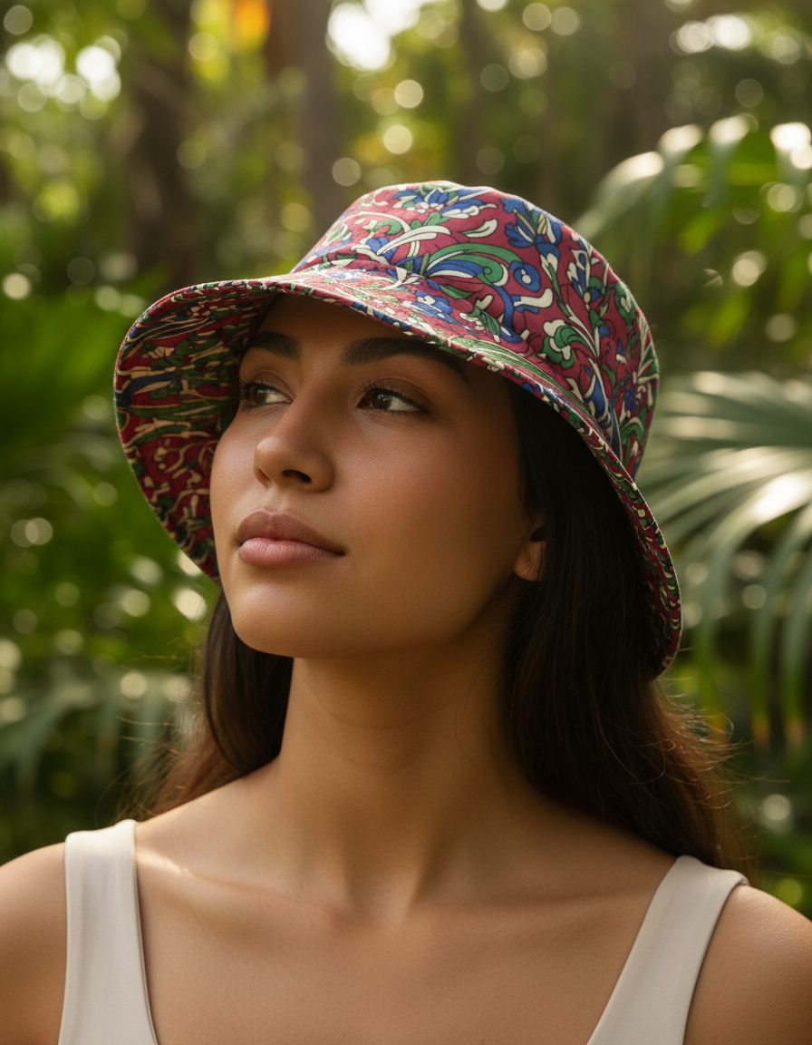 Bucket Hat in Tulip