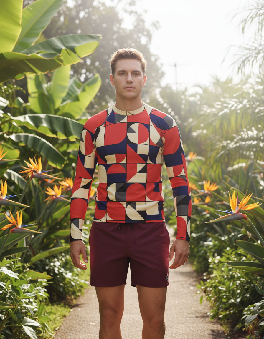 Men's Bauhaus rashguard