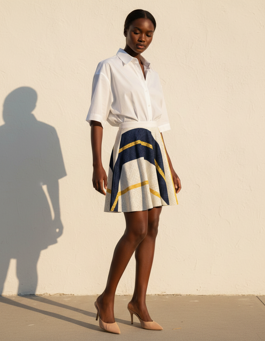 Skater Skirt in Prism