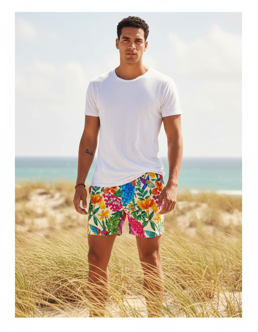 Verdant Men's Swim Trunks swim trunks