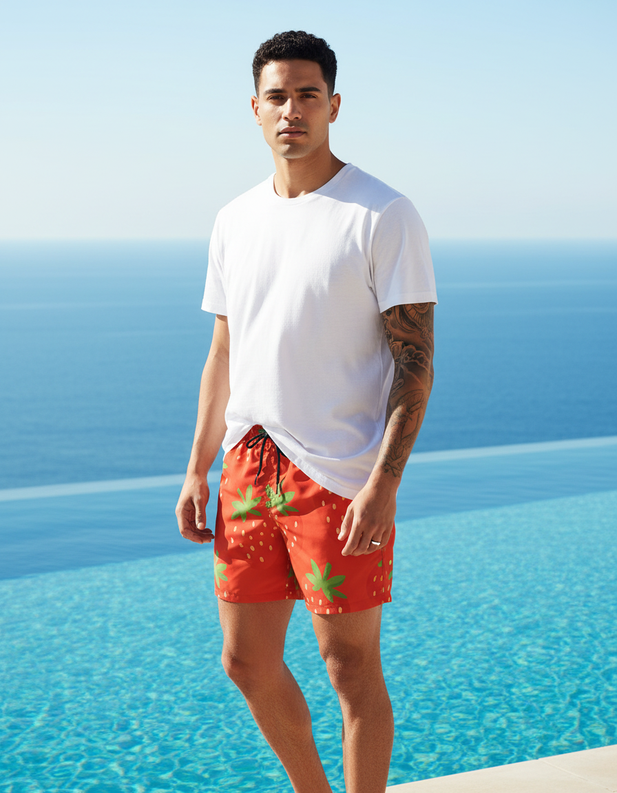 Men's Swim Trunks in Fruition
