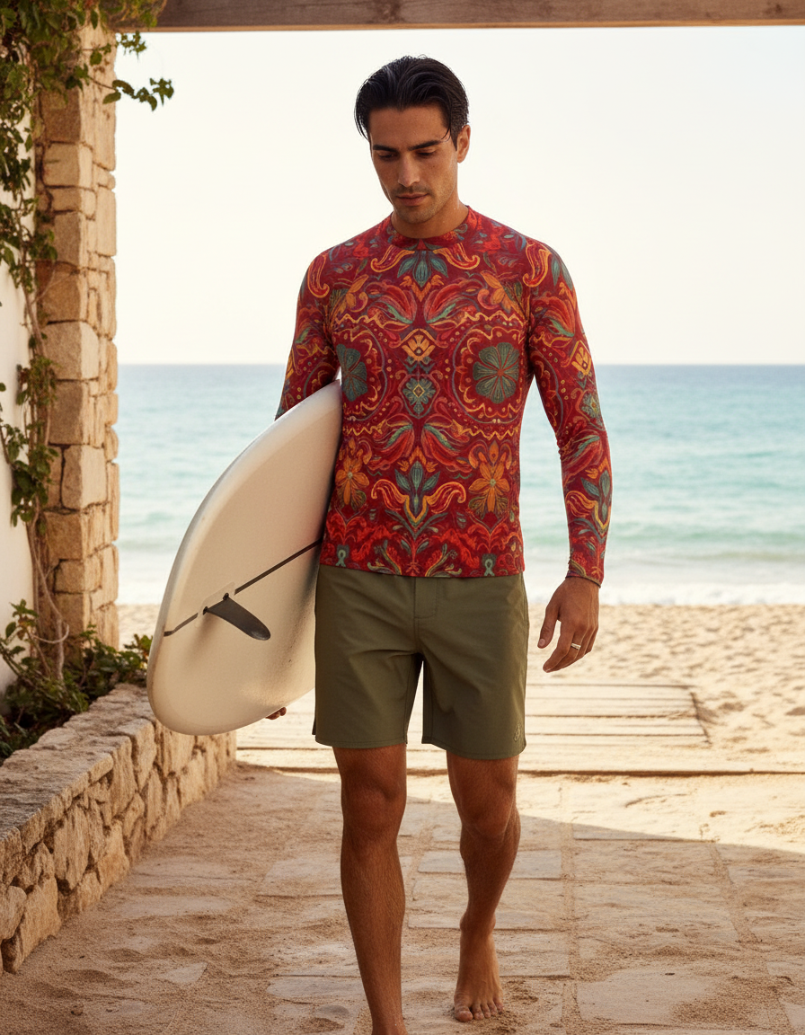 Men's Otomi rashguard