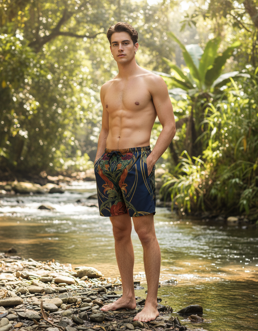 Men's Swim Trunks in Elysium