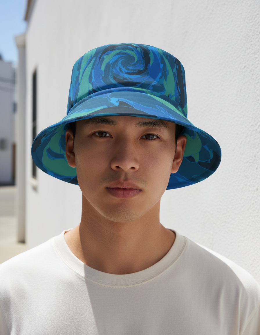 Aqua Bucket Hat bucket hat