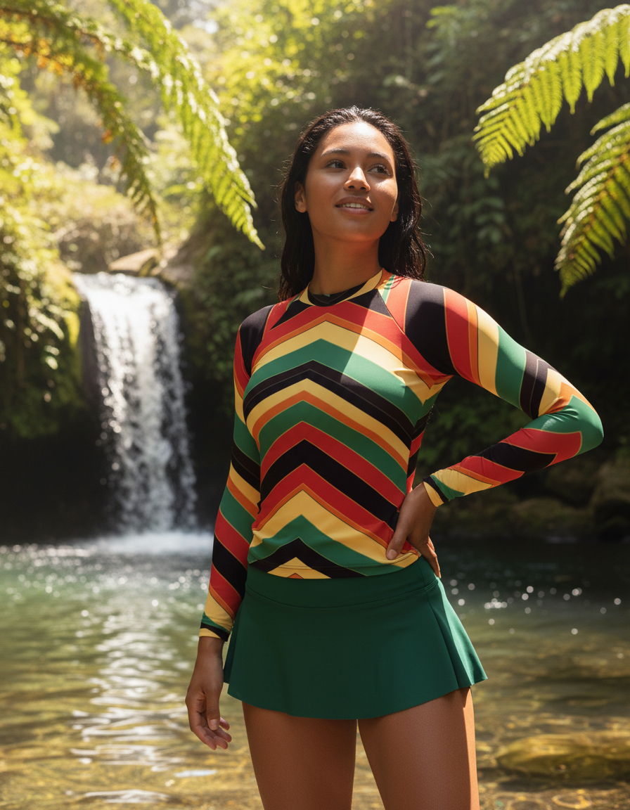 Women's Chevron rashguard