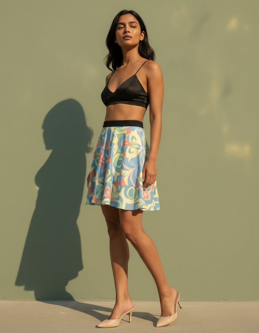 Skater Skirt in Estoril