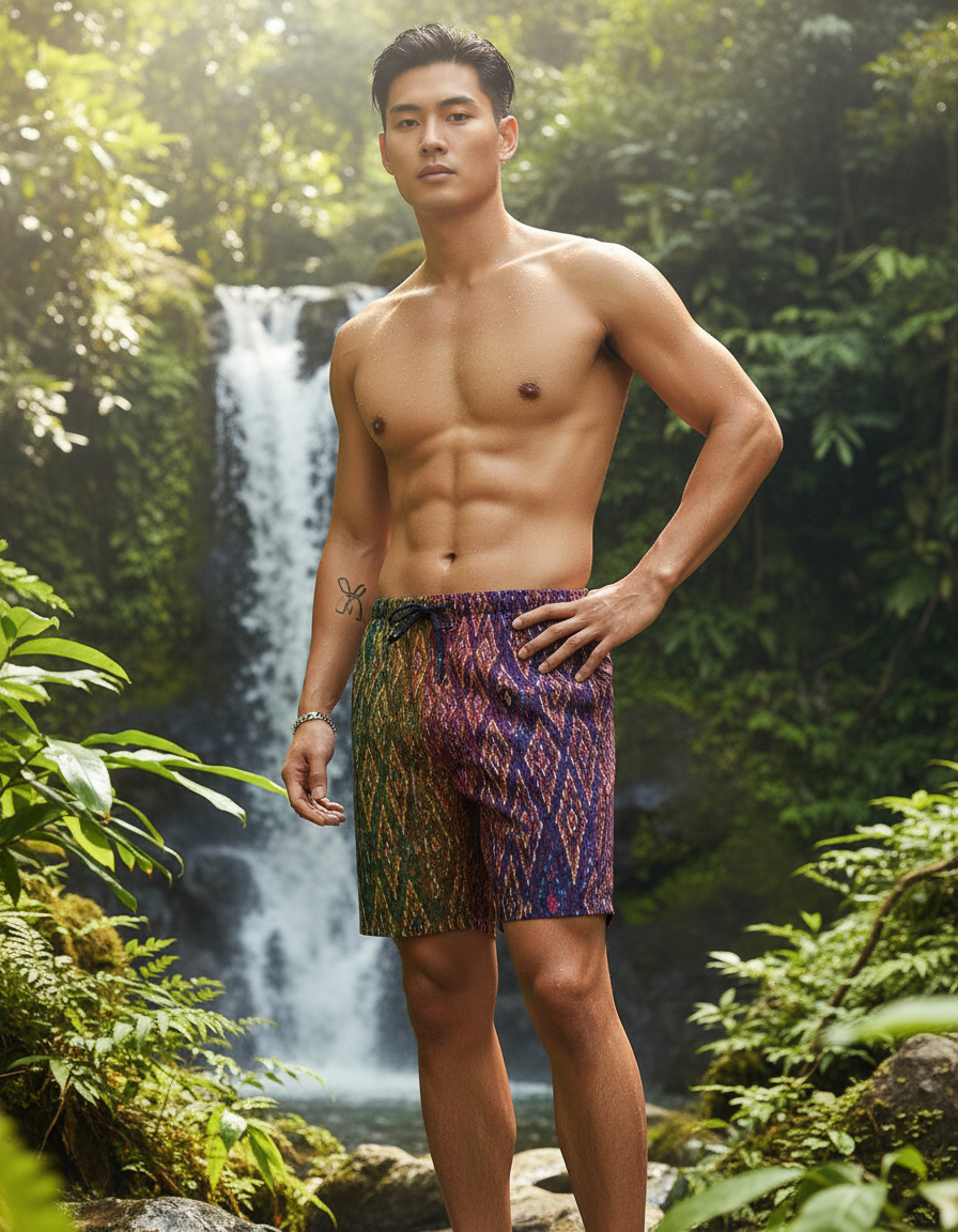 Men's Swim Trunks in Jasmine