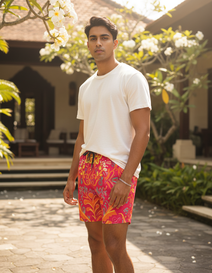 Vibrante Men's Swim Trunks swim trunks