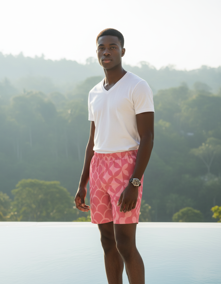 Vivid Men's Swim Trunks swim trunks