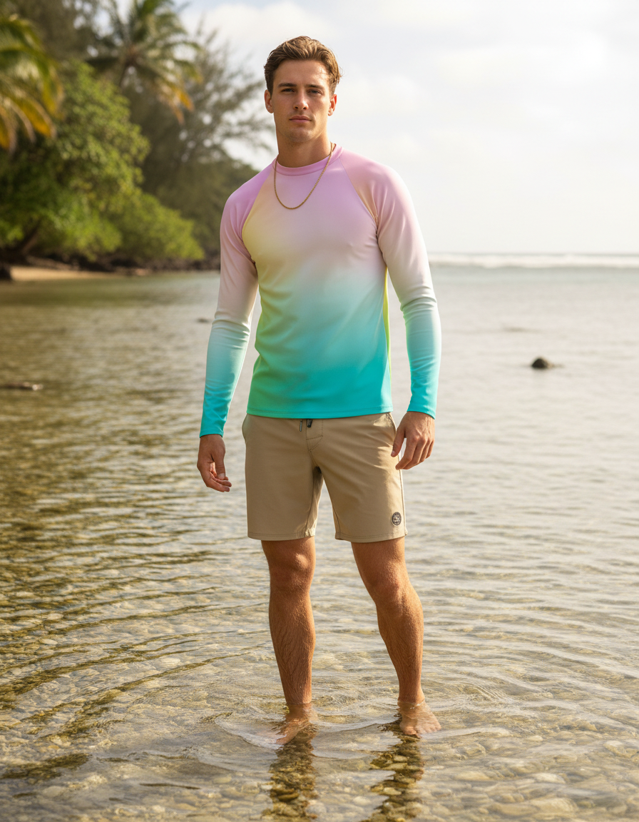 Men's YUV Color Space — Wikimedia (YCbCr-CbCr Y100.png) rashguard