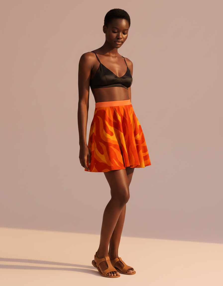 Skater Skirt in Flicker