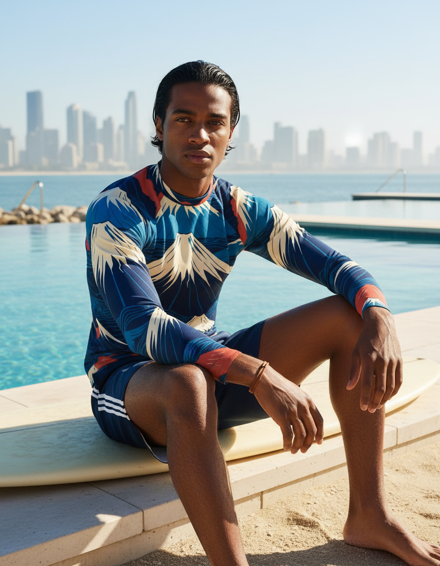 Men's Mount Fuji rashguard