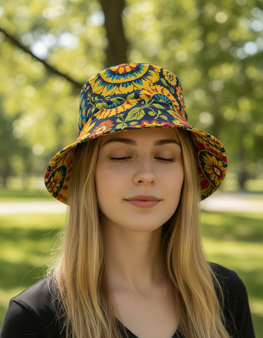 Bucket Hat in Zarif