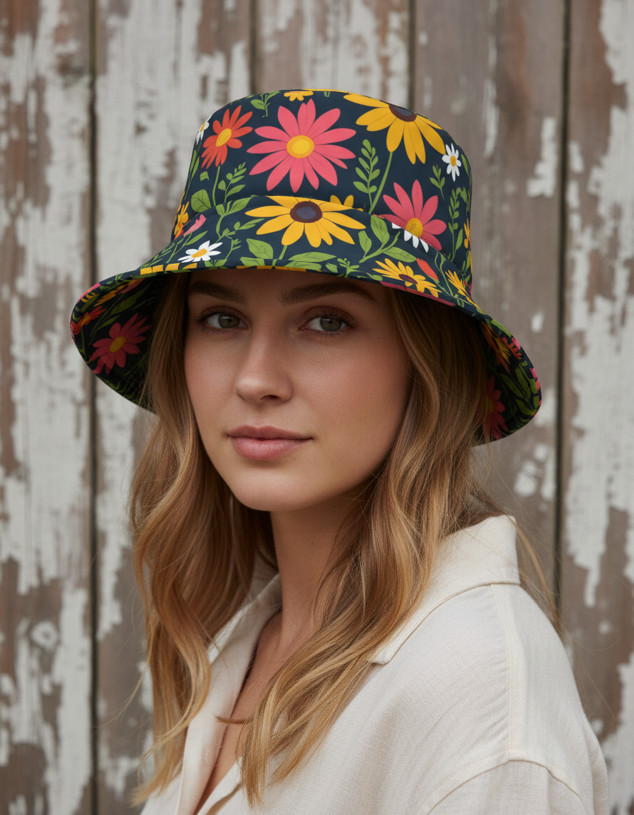 Bucket Hat in Fern
