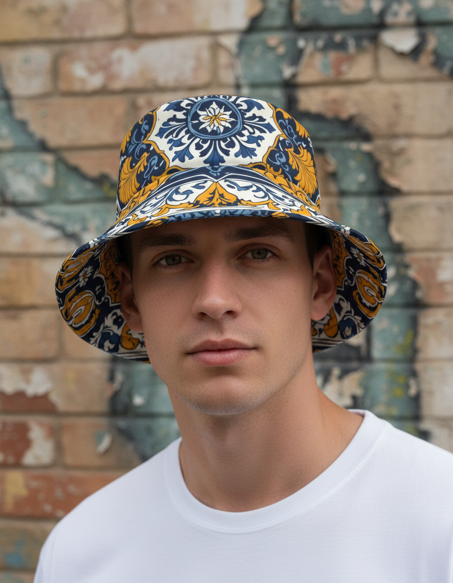 Bucket Hat in Mosaic