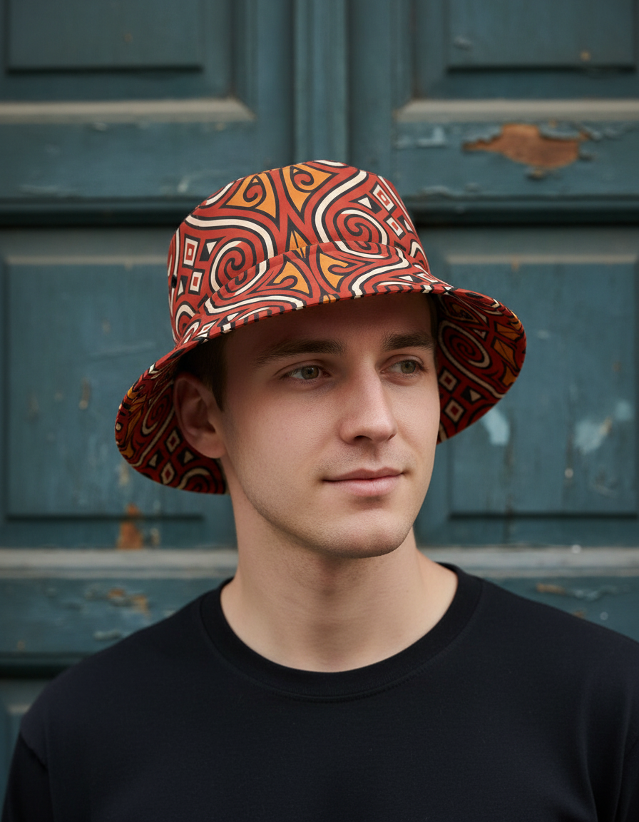 Lukisan Bucket Hat bucket hat