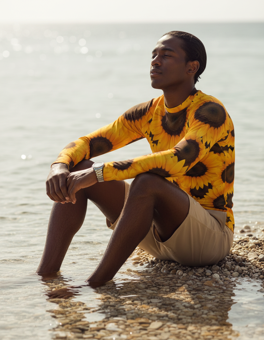 Men's Sunflower rashguard
