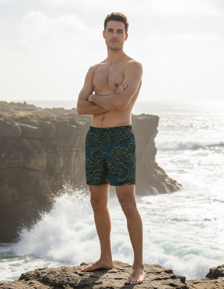 Men's Swim Trunks in Zephyr