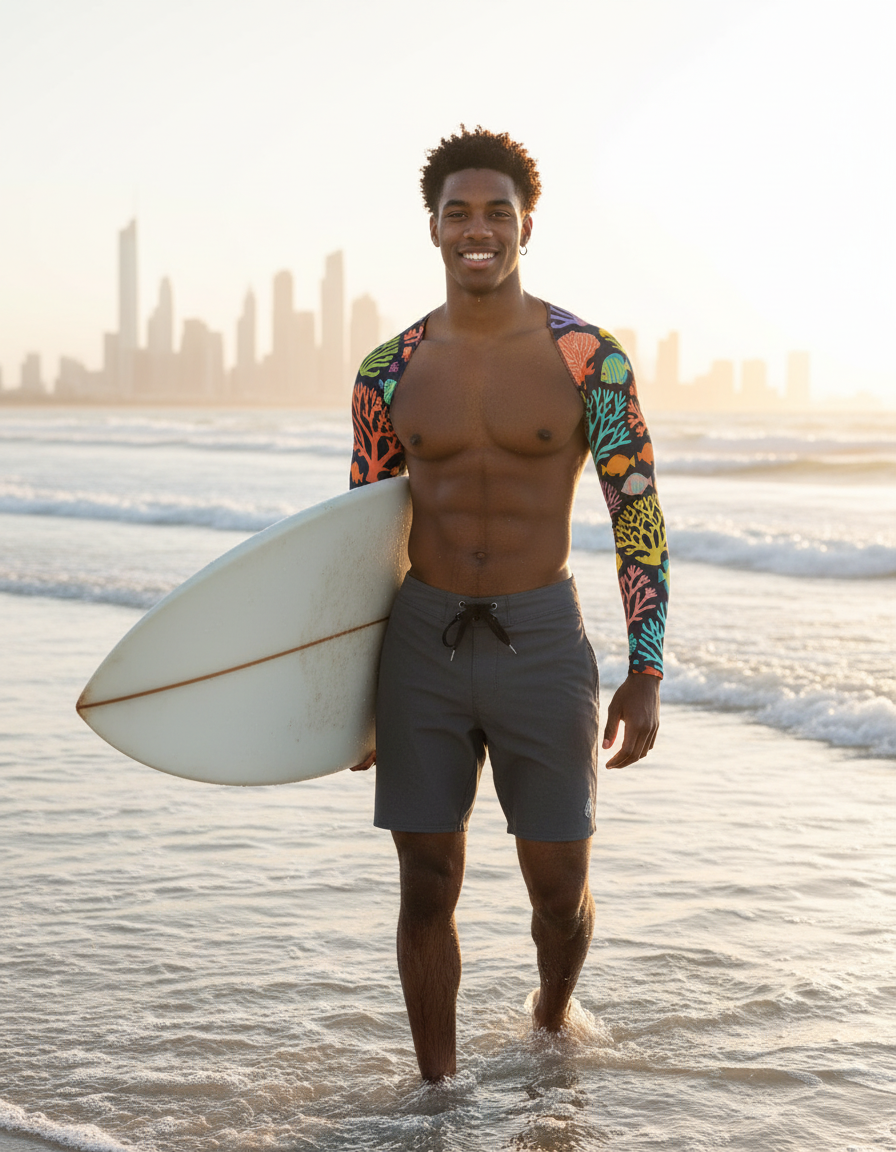 Men's Coral Reef rashguard
