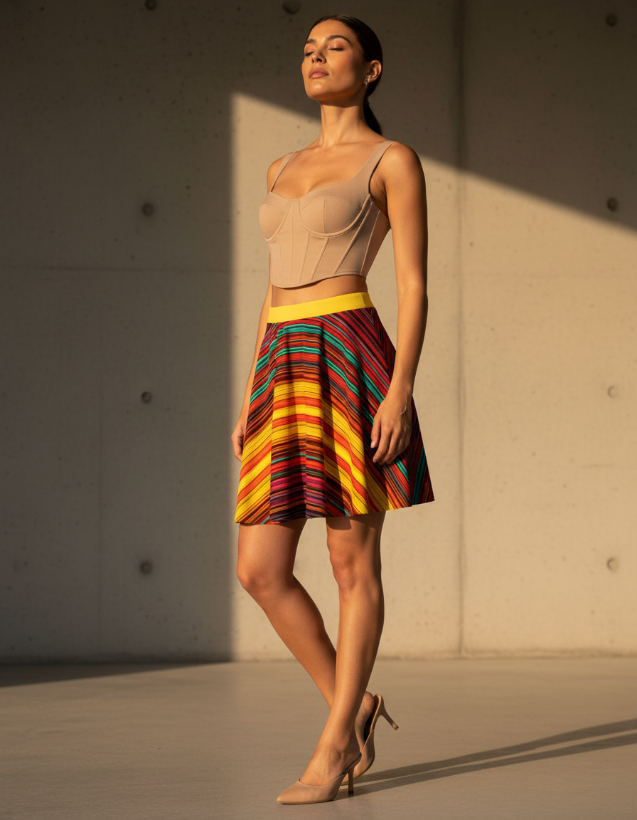 Skater Skirt in Pulse