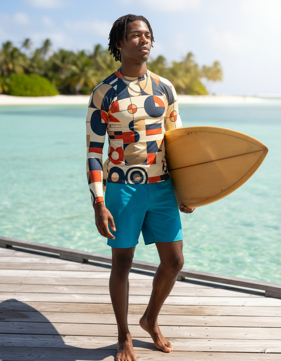 Men's Bauhaus rashguard